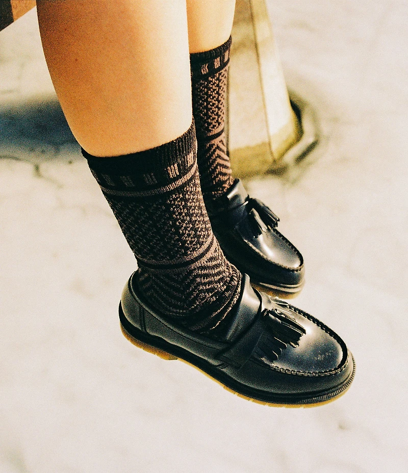 Dr. Martens Women's Adrian Kiltie Tassel Polished Leather Loafers