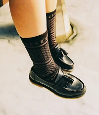 Dr. Martens Women's Adrian Kiltie Tassel Polished Leather Loafers