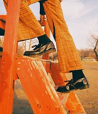 Dr. Martens Women's Adrian Kiltie Tassel Polished Leather Loafers