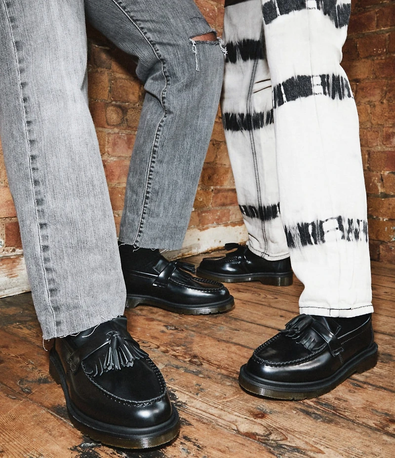 Dr. Martens Women's Adrian Kiltie Tassel Polished Leather Loafers