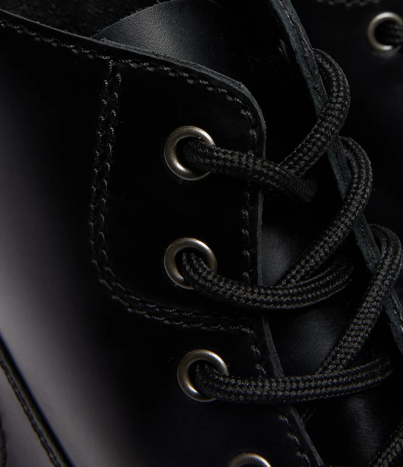 Dr. Martens Women's Alderstone Lace Up Leather Combat Booties