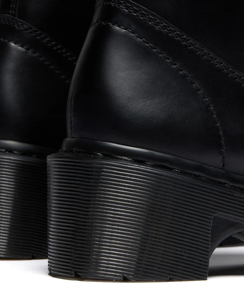 Dr. Martens Women's Alderstone Lace Up Leather Combat Booties