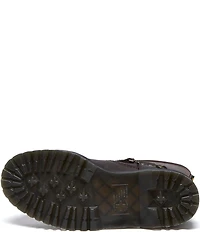 Dr. Martens Women's Anistone Hi Biker Oiled Leather Mid Calf Boots