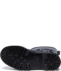 Dr. Martens Women's Anistone Hi Biker Leather Mid Calf Boots