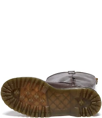 Dr. Martens Women's Anistone Knee High Biker Leather Boots