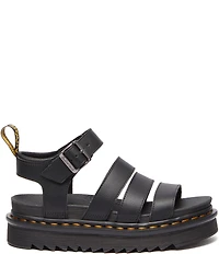 Dr. Martens Women's Blaire Athena Leather Platform Sandals