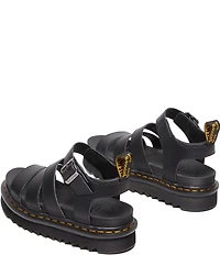 Dr. Martens Women's Blaire Athena Leather Platform Sandals