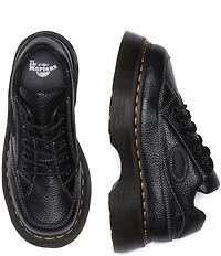 Dr. Martens Women's Buzz 5-Eye CS Milled Nappa Leather Platform Oxfords