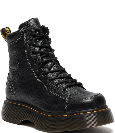 Dr. Martens Women's Buzz 8-Eye Leather Platform Booties
