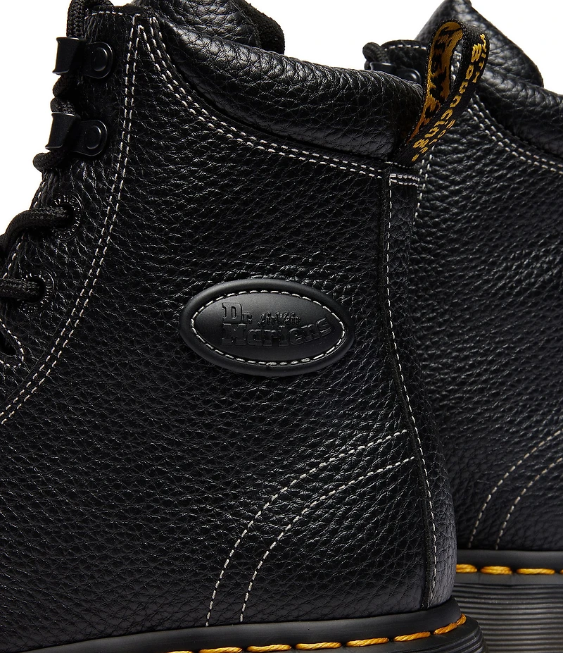 Dr. Martens Women's Buzz 8-Eye Leather Platform Booties