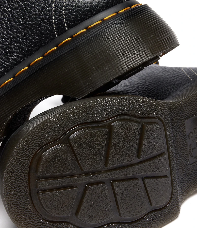 Dr. Martens Women's Buzz 8-Eye Leather Platform Booties