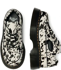 Dr. Martens Women's Buzz Cow Print Haircalf Platform Oxfords