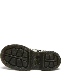 Dr. Martens Women's Buzz Cow Print Haircalf Platform Oxfords