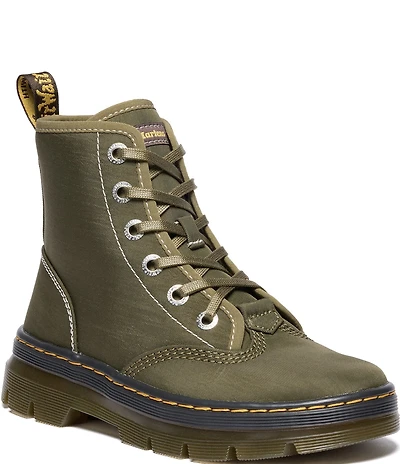 Dr. Martens Women's Charlee Chukka Crepe Nylon Combat Booties