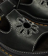 Dr. Martens Women's Dunnet Flower Cut Out Platform Sandals