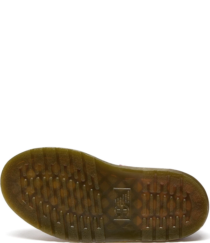 Dr. Martens Women's Dunnet Flower Cut Out Suede Platform Sandals