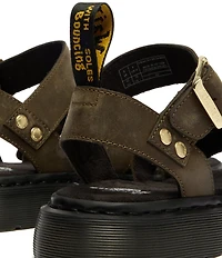 Dr. Martens Women's Gryphon Wyoming Leather Sandals