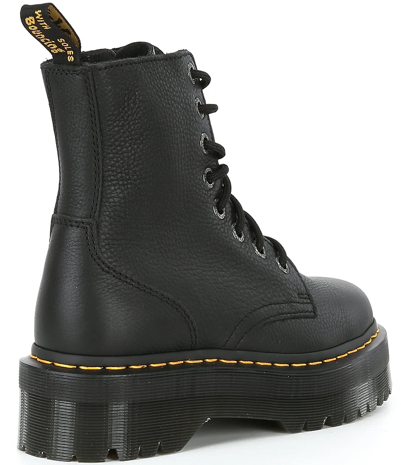 Dr. Martens Women's Jadon III Pisa Leather Platform Boots