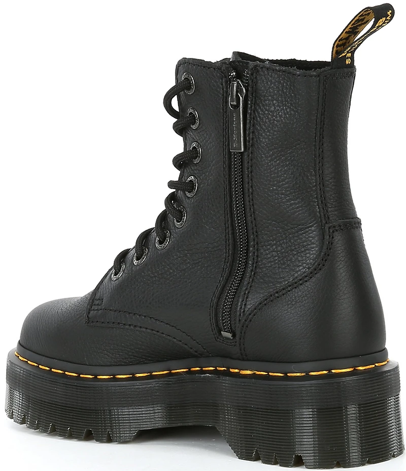 Dr. Martens Women's Jadon III Pisa Leather Platform Boots