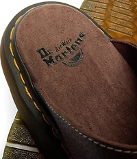 Dr. Martens Women's Josef Grizzly Leather Slide Sandals