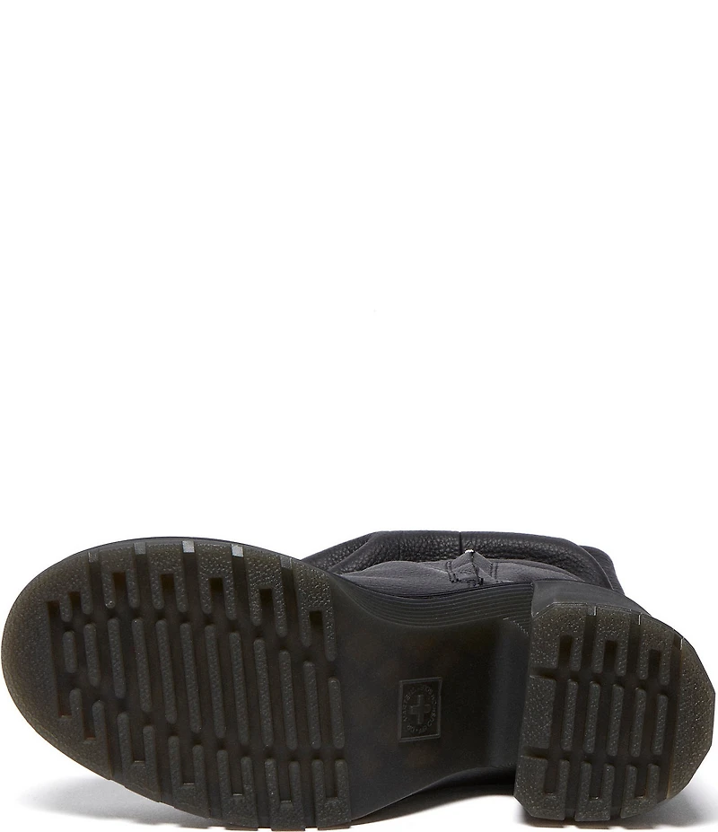 Dr. Martens Women's Kasey Virginia Leather Heeled Tall Boots