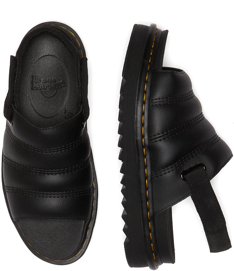 Dr. Martens Women's Kole Athena Leather Platform Sandals