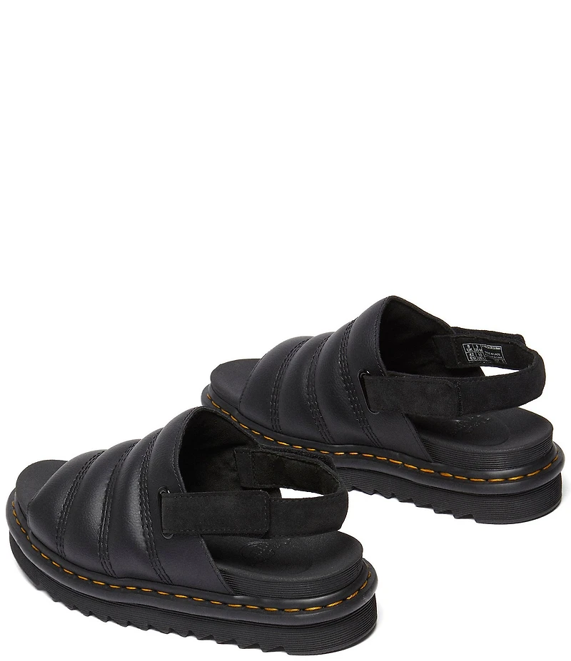 Dr. Martens Women's Kole Athena Leather Platform Sandals