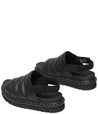 Dr. Martens Women's Kole Athena Leather Platform Sandals