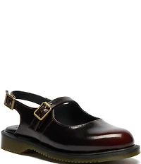 Dr. Martens Women's Madaline Arcadia Leather Slingback Mary Janes