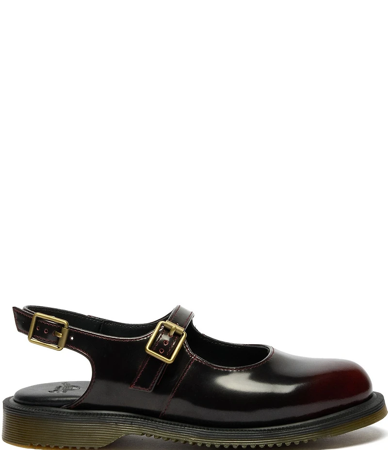 Dr. Martens Women's Madaline Arcadia Leather Slingback Mary Janes