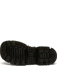 Dr. Martens Women's Mattison 2 Strap Patent Platform Sandals