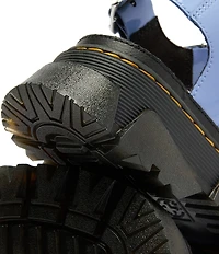 Dr. Martens Women's Mattison 2 Strap Patent Platform Sandals