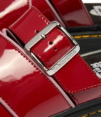 Dr. Martens Women's Mattison Slide Patent Platform Sandals