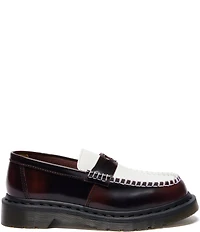 Dr. Martens Women's Penton Heart Two-Tone Leather Penny Loafers