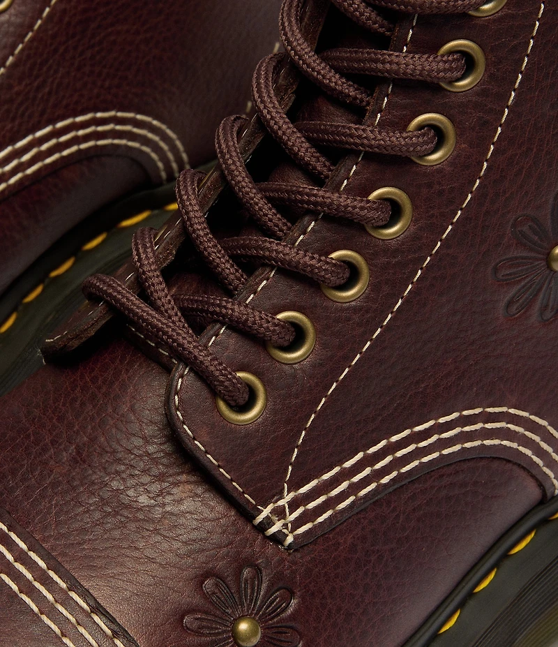 Dr. Martens Women's Sinclair Flower Platform Combat Boots