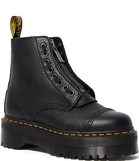 Dr. Martens Women's Sinclair Front Zip Platform Combat Booties