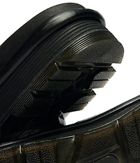 Dr. Martens Women's Zebzag Haircalf Platform Slide Sandals