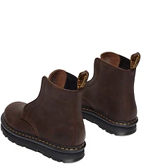 Dr. Martens Zebzag Leather Laceless Booties