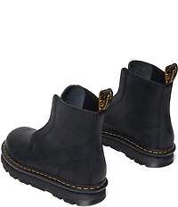 Dr. Martens Zebzag Leather Laceless Booties