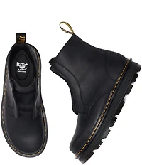 Dr. Martens Zebzag Leather Laceless Booties