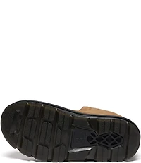 Dr. Martens Women's Zebzag Laceless Nubuck Warm Lined Platform Booties