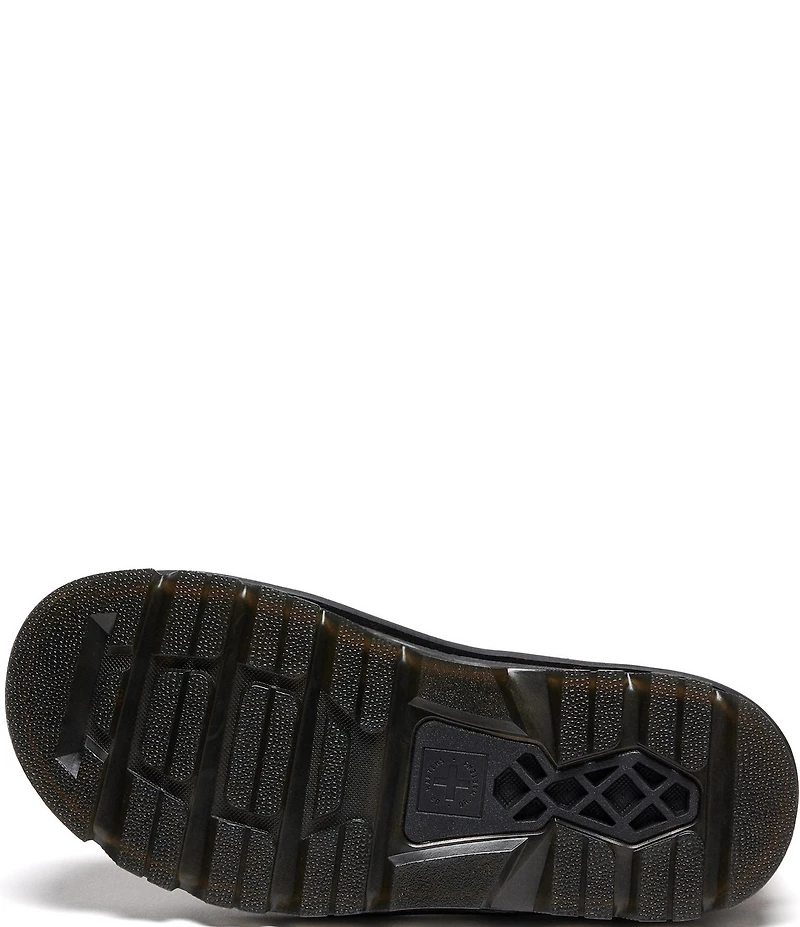 Dr. Martens Women's Zebzag Laceless Suede Platform Booties