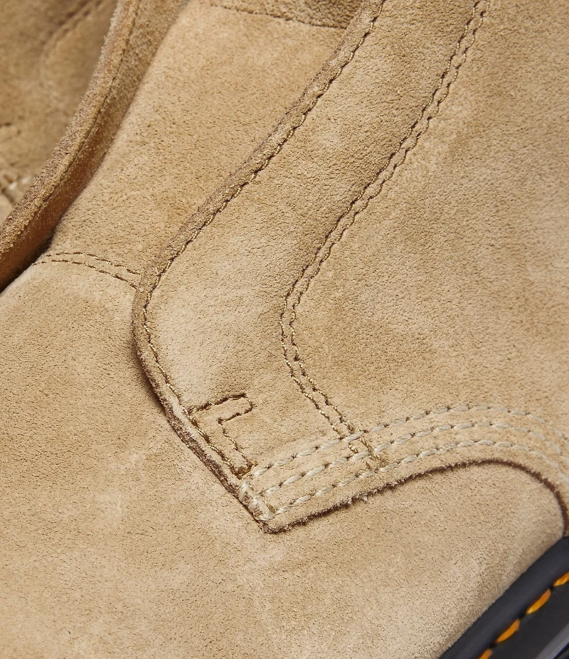 Dr. Martens Women's Zebzag Laceless Suede Platform Booties