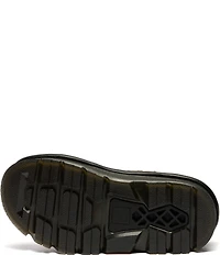 Dr. Martens Women's Zebzag Nubuck Platform Sandals