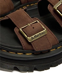 Dr. Martens Women's Zebzag Nubuck Platform Sandals