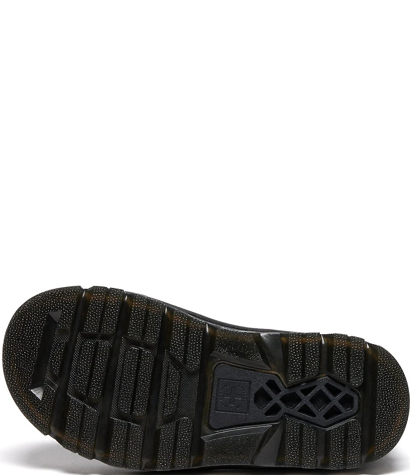 Dr. Martens Women's Zebzag Rigger Nubuck Leather Platform Booties