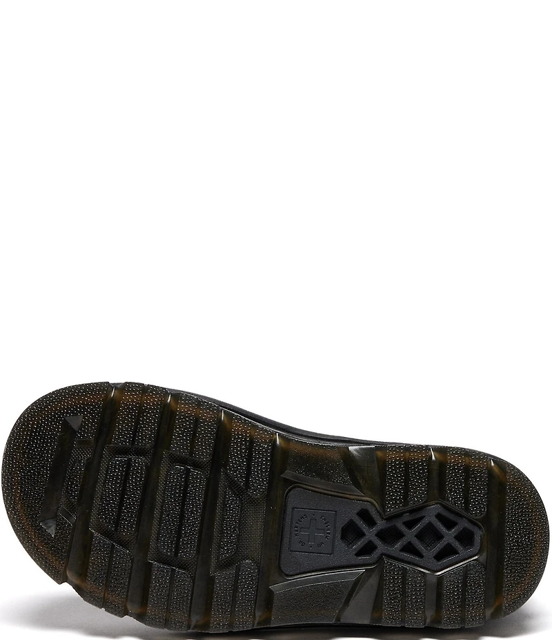 Dr. Martens Women's Zebzag Rigger Nubuck Leather Platform Booties