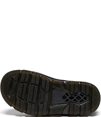 Dr. Martens Women's Zebzag Rigger Nubuck Leather Platform Booties