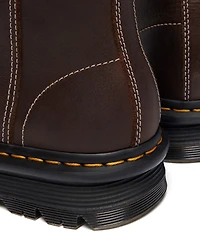 Dr. Martens Women's Zebzag Rigger Nubuck Leather Platform Booties