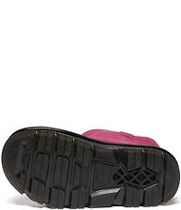 Dr. Martens Women's Zebzag Rigger Nubuck Platform Booties